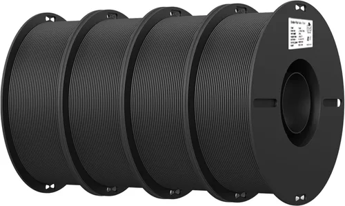 Vista 19 de Creality Filamento PLA de 0.069 pulgadas, paquete de 26.5 lbs, filamento de impresora 3D de alta precisión +/-0.001 in, extrusión consistente