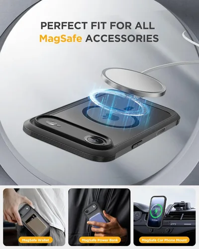 Vista 415 de Miracase Serie de vidrio para iPhone 11 de 6.1 pulgadas, funda protectora de cuerpo completo resistente mejorada con protector de pantalla de vidrio