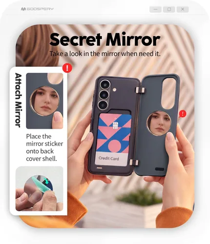 Vista 228 de GOOSPERY Parachoques magnético para puerta compatible con Galaxy S9 Plus, tarjetero tipo billetera con cierre automático por iman, funda protectora