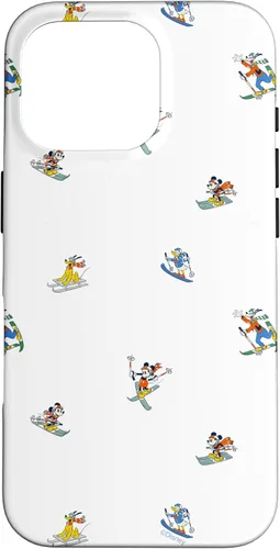 Vista 19 de iPhone 11 Disney Mickey & Pals - Funda para vacaciones de esquí de invierno