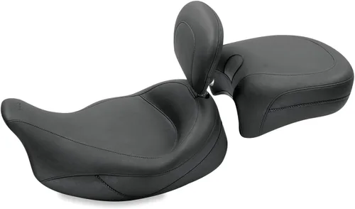 Vista 11 de Asientos para motocicleta Mustang 79006 Super Touring Deluxe de una pieza para Harley-Davidson Electra Glide Standard, Road Glide, Road King