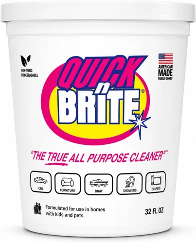 Vista 9 de Quick 'n Brite Pasta de limpieza multiusos, verdadero limpiador multiusos, concentrado, 12 onzas
