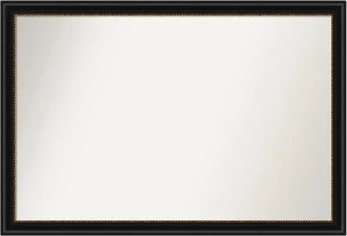 Vista 394 de Amanti Art Espejo personalizado, gran espejo de baño estrecho, espejo de pared o espejo de tocador de baño sobre el fregadero (24 x 24 pulgadas)