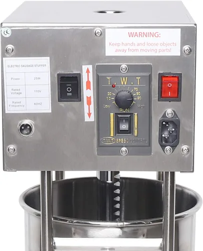 Vista 3 de Máquina de frutas latinas de 15 L Máquina comercial automática eléctrica vertical para hacer donas españolas Churro con relleno, máquina de palitos