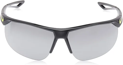 Vista 2 de Nike Golf Gafas de sol Cross Trainer marco negrovoltio gris con lente flash plateada