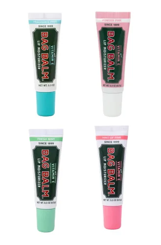 Vista 10 de Bálsamo labial sin fragancia Bag Balm original de Vermont con vitamina E Paquete de 4 tubos de 0.3oz
