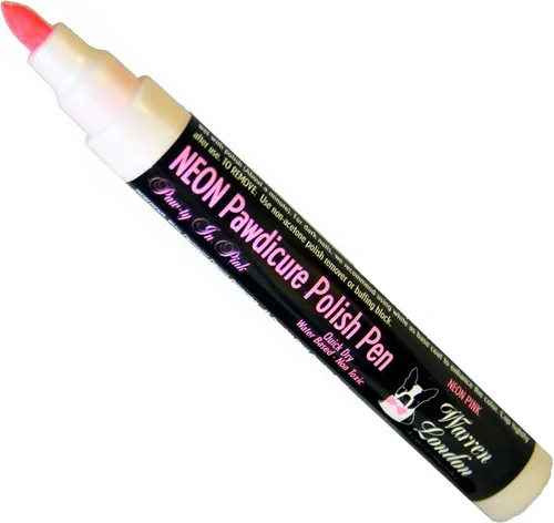 Vista 12 de Lápiz de pedicura Warren London Pawdicure, esmalte de uñas para perro, paquete de de 1, Negro