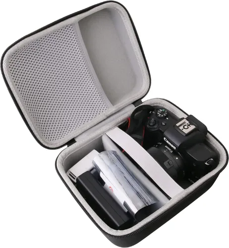 Vista 6 de WAIYUCN Estuche rígido de transporte compatible con Canon EOS M50/EOS M50 Mark II Kit de cámara de vlogging sin espejo