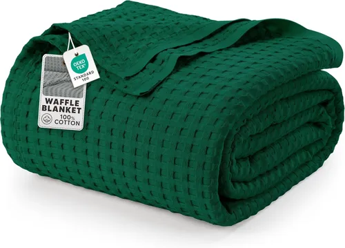 Vista 51 de Utopia Bedding Manta de gofre 100% algodón, tamaño individual, color negro, 90 x 72 pulgadas