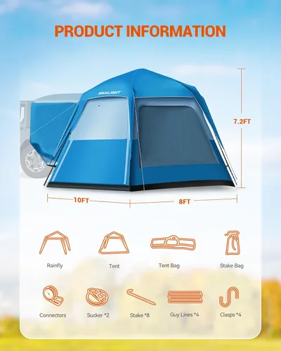 Vista 3 de SEALIGHT SUV Tents