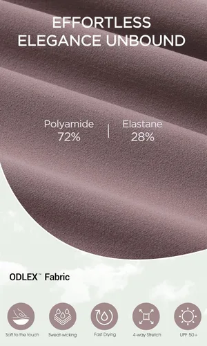Vista 5 de ODODOS ODLEX - Paquete de 2 pantalones cortos de entrenamiento de cintura alta para mujer, pantalones cortos de entrenamiento de 6 y 8 pulgadas