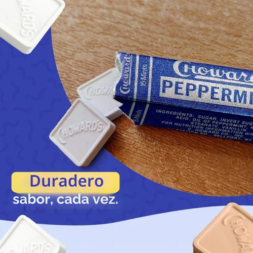 Vista 4 de Choward's - Paquete variado de caramelos de mentas Violeta, menta verde, menta, guayaba y limón Sabores aromáticos atrevidos Perfecto