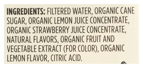 Vista 3 de 365 by Whole Foods Market - Limonada de fresa orgánica, 64 onzas