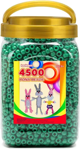 Vista 29 de IOOLEEM Cuentas de pony (2000 piezas, cuentas de pony negras), cuentas para hacer joyas, cuentas para manualidades, suministros para ensartar Negro
