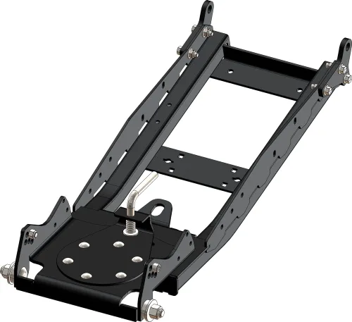 Vista 2 de KFI Poly-Pro Kit combinado de quitanieves de 72 pulgadas, arado Poly-Pro de 72 pulgadas + soporte de montaje + tubo de empuje, compatible/reemplazo