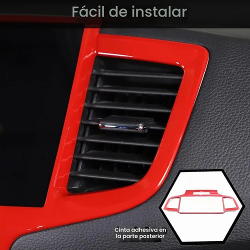 Vista 5 de Marco del Panel de Navegación del Tablero para Honda Pilot 2019-2022/ Ridgeline 2021-2023/ Passport 2019-2023, Material ABS Accesorios de Moldura