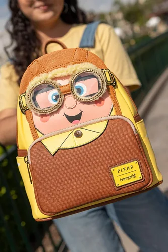 Vista 9 de Loungefly Disney Pixar Up Young Carl - Mochila para cosplay, Varios colores, Wdbk2678