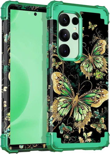 Vista 81 de Casetego Funda para Galaxy A16 5G, Tres Capas de Alta Resistencia Robusta a Prueba de Golpes, Protección Completa Rugosa de PC Duro + Parachoques