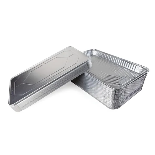 Vista 13 de IDL Packaging Sartenes de aluminio de tamaño completo para mesa de vapor, profundos, 21 x 13 x 3 pulgadas (paquete de 25) - Sartén desechable