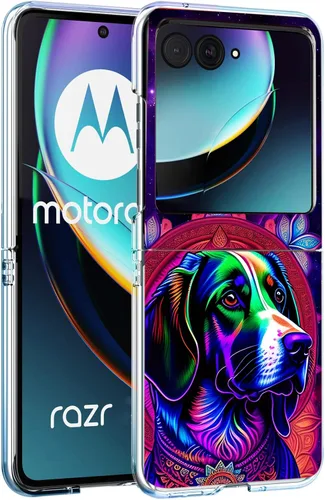Vista 6 de Razr Plus 2023 - Funda rígida protectora a prueba de golpes para Motorola Razr+ 2023 y Razr Plus 2023