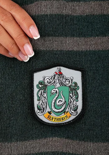 Vista 4 de elope Harry Potter Slytherin House Lambs Wool Scarf for Adults and Kids