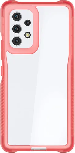 Vista 97 de Ghostek COVERT - Funda rosa para Galaxy Z Flip 4 para mujeres y niñas, protección completa de bisagra y parte trasera transparente, duradera