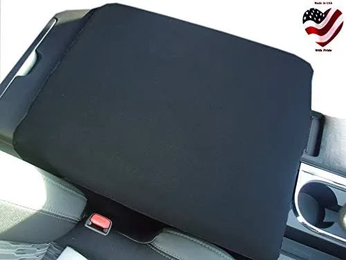 Vista 3 de Car Console Covers Plus Diseñado para Nissan NV 2500 3500 Pasajeros y Cargo Van 2013-2023 Protector de neopreno para consola central, hecho a mano
