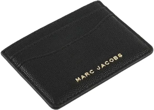 Vista 2 de Marc Jacobs M0016997 - Funda de piel para mujer color negro con herrajes dorados