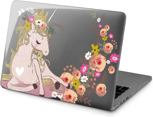 Vista 7 de Funda rígida compatible con MacBook Pro 16 14 M3 M2 2023 M1 Pro 13 2022 Air 13 2021 Retina 2020 Mac 11 12 rosas con estampado de flores protectoras