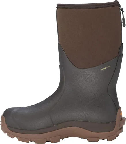 Vista 4 de Dryshod Botas de granja de trabajo duro para hombre haymaker - marrón HAY-MM-BR