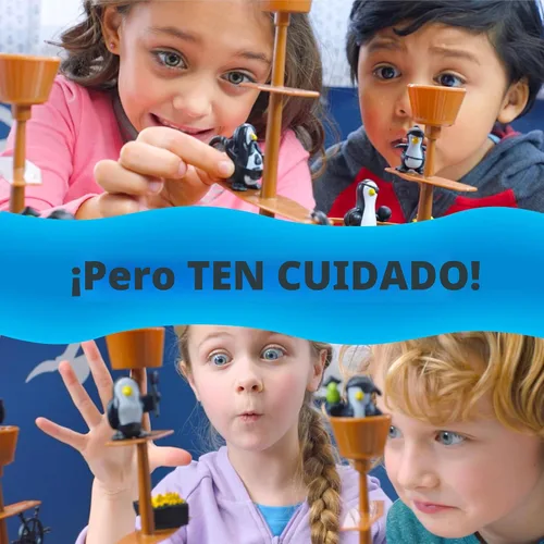 Vista 4 de PlayMonster Juego de Mesa Don't Rock the Boat - Juegos para Niños, Juegos Familiares para Niños y Adultos, Juegos de Mesa para Noche Familiar