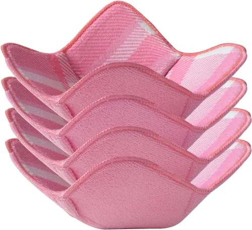 Vista 14 de Aticca Juego de Soportes Acogedores para Ollas de Microondas para Alimentos Calientes, Juego de 4 Almohadillas Calientes para Tazas de Caldo