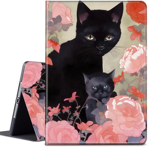 Vista 20 de Funda para tablet Kindle Fire 7 2019/2017 lanzamiento 9ª/7ª generación 7 pulgadas, ligera, protectora de piel sintética, cubierta inteligente