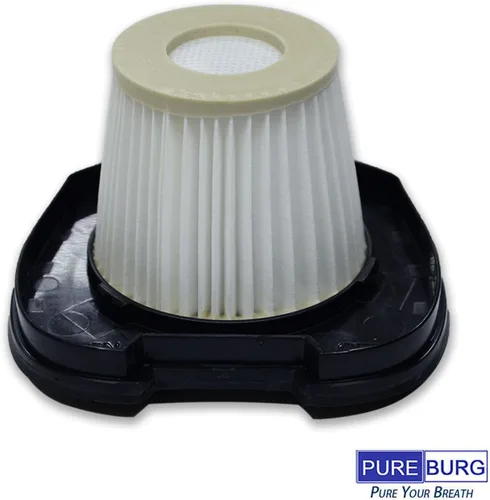 Vista 4 de PUREBURG Filtro de repuesto compatible con Bissell 2390 2390a 2389 2284 W, borrador de pelo de mascotas, aspiradora de mano inalámbrica de iones