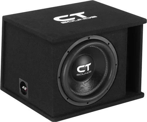 Vista 10 de CT Sounds Caja de subwoofer de coche con puerto dual de 8 "1600W de la serie Tropo - TROPO-2X8D4