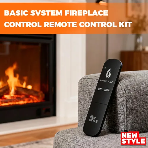 Vista 6 de Kit de control remoto para chimenea de gas, control remoto de encendido/apagado, para sistema de válvula de milivoltio, reemplazo para skytech