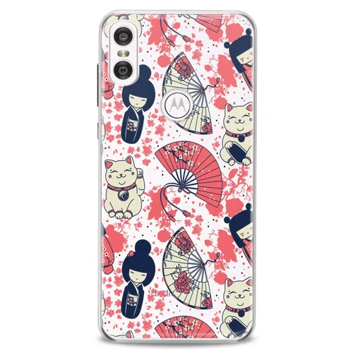 Vista 17 de Funda de TPU compatible con Motorola G9 G8 Plus G7 E20 P40 Z4 Edge 20 G22 Stylus Dancing Krishna Soft Absolute God Design Hinduism Print Mantra