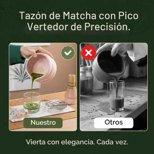 Vista 6 de Juego de batidor Matcha - 5 piezas Kit de té japonés