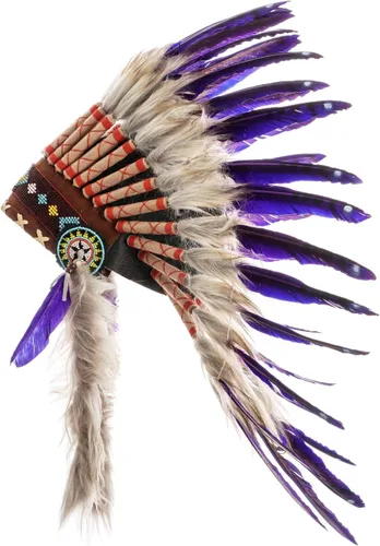 Vista 20 de Novum Crafts Tocado de plumas Inspirado en indios nativos americanos Elige