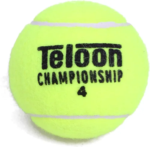 Vista 4 de Teloon Pelotas de Tenis para Campeonato - Extra Resistente - Pelotas de Tenis Presurizadas de Fieltro de Resistencia Regular