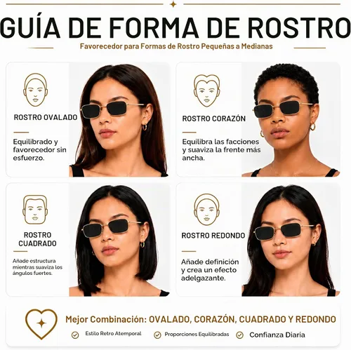 Vista 4 de Y2k - Lentes de sol rectangulares para mujer y hombre, estilo retro de los años 80 y 90 A1 dorado/gris