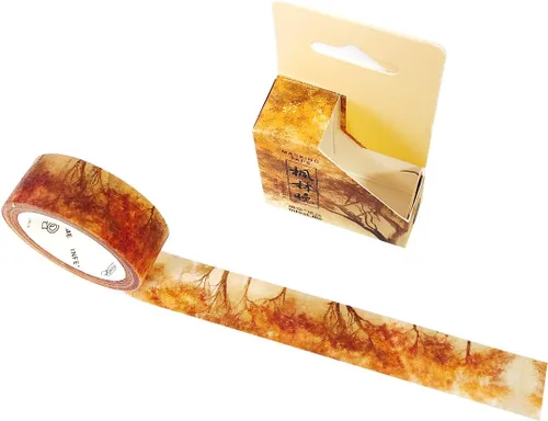 Vista 2 de Wrapables Scenic Nature Washi Cinta de enmascarar, árboles de otoño