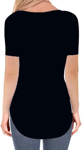 Vista 2 de KYKU Camisa pirata disfraz de mujer con cuello en V divertido estampado 3D gráficos novedad ropa