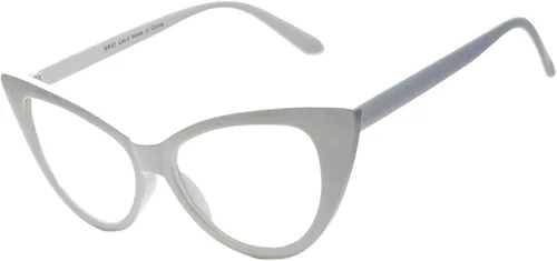 Vista 4 de Owl Cateye Sunglasses for Women Classic Vintage High Pointed Winged Retro Design