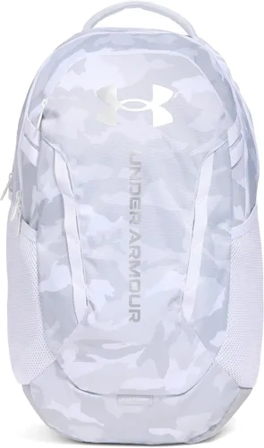 Vista 11 de Under Armour Mochila Hustle 6.0 unisex para adultos (002) Negro / Negro / Blanco