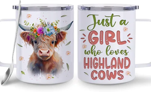Vista 7 de Hyturtle Taza de Dragón - Taza de Café de Acero Inoxidable de 12oz, Regalo para Amantes de los Dragones para Mujeres, Regalo Bonito para Amantes