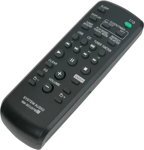 Vista 2 de RM-SCU37B Reemplazo de control remoto para Sony Mini HI-FI Component System
