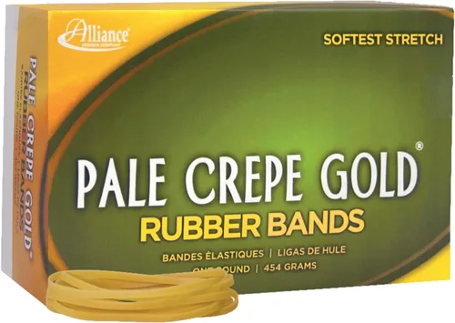 Vista 9 de Alliance Rubber 21405 - Bandas de goma Pale Crepe Gold