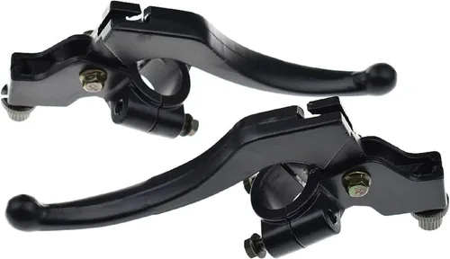 Vista 3 de Minireen - Manetas de freno de embrague izquierda derecha de 7/8 pulgadas para XR80 XR100 CRF70 CRF80 CRF100 Pit Dirt Motor Bike Motocross