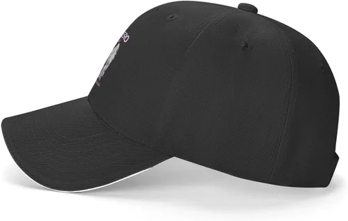 Vista 4 de My Hero is Now My Angel Breast Cancer Awareness Hats for Men Women Adjustable Dad Fishing Hat Trucker Baseball Cap for Running Outdoor Activities